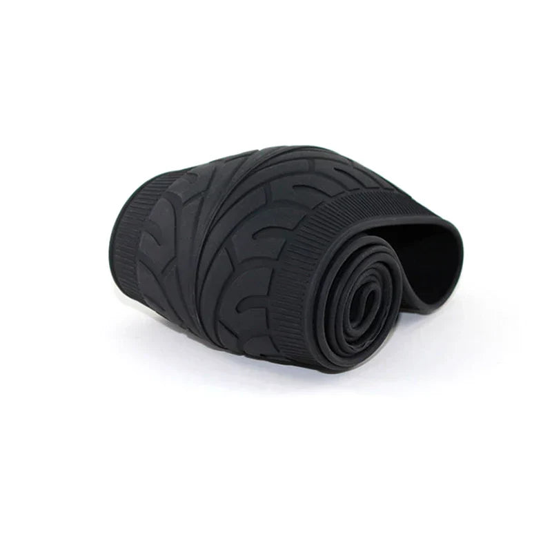 Steering Wheel Cover with Crocodile-Texture Grip and Palm Massage Nodules, Fits 14-16in