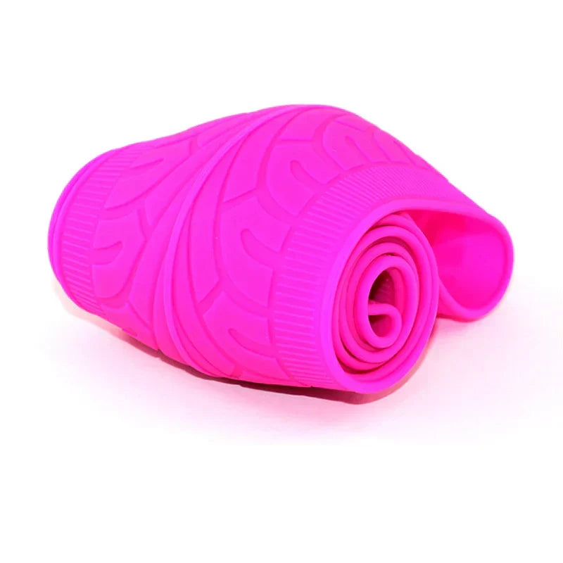 Steering Wheel Cover with Crocodile-Texture Grip and Palm Massage Nodules, Fits 14-16in