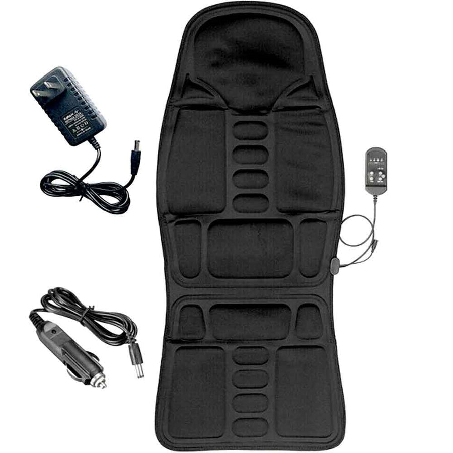Massage Chair Pad With Heated Back and Neck Cushion for Car and Home