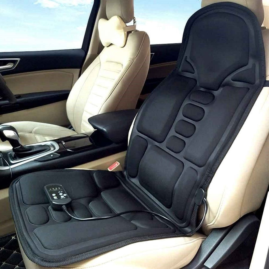 Massage Chair Pad With Heated Back and Neck Cushion for Car and Home