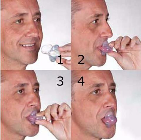 Apnea Tongue Stabilizing Device Anti Snore Silicone