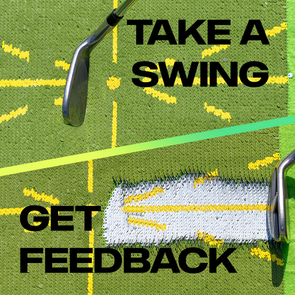 Golf Swing Detection Training Mat