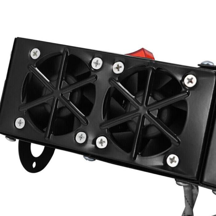 500W Electric Car Heater with 4 Blower Holes