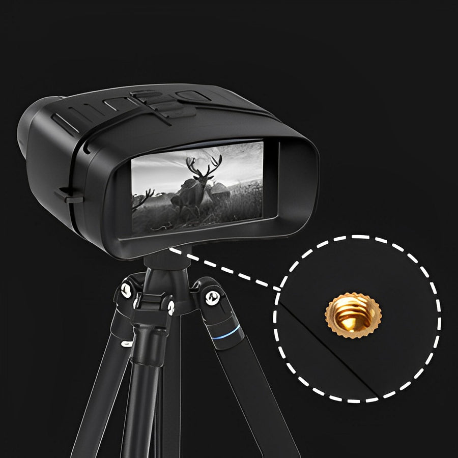 Night Vision Binoculars 4K HD, 5x Zoom, 3-Inch Display