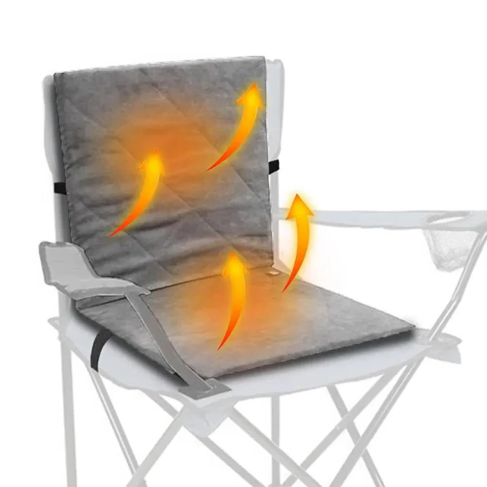 Foldable Heated Seat Cushion with 3 Level Temperature Controller