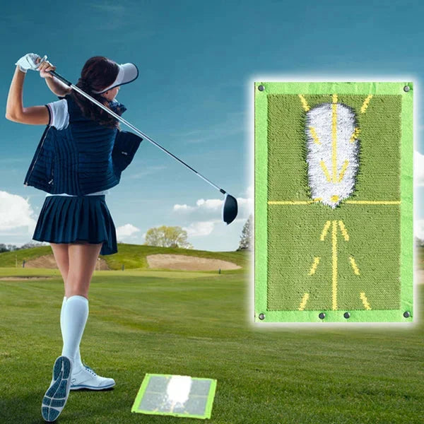 Golf Training Mat Swing Detection