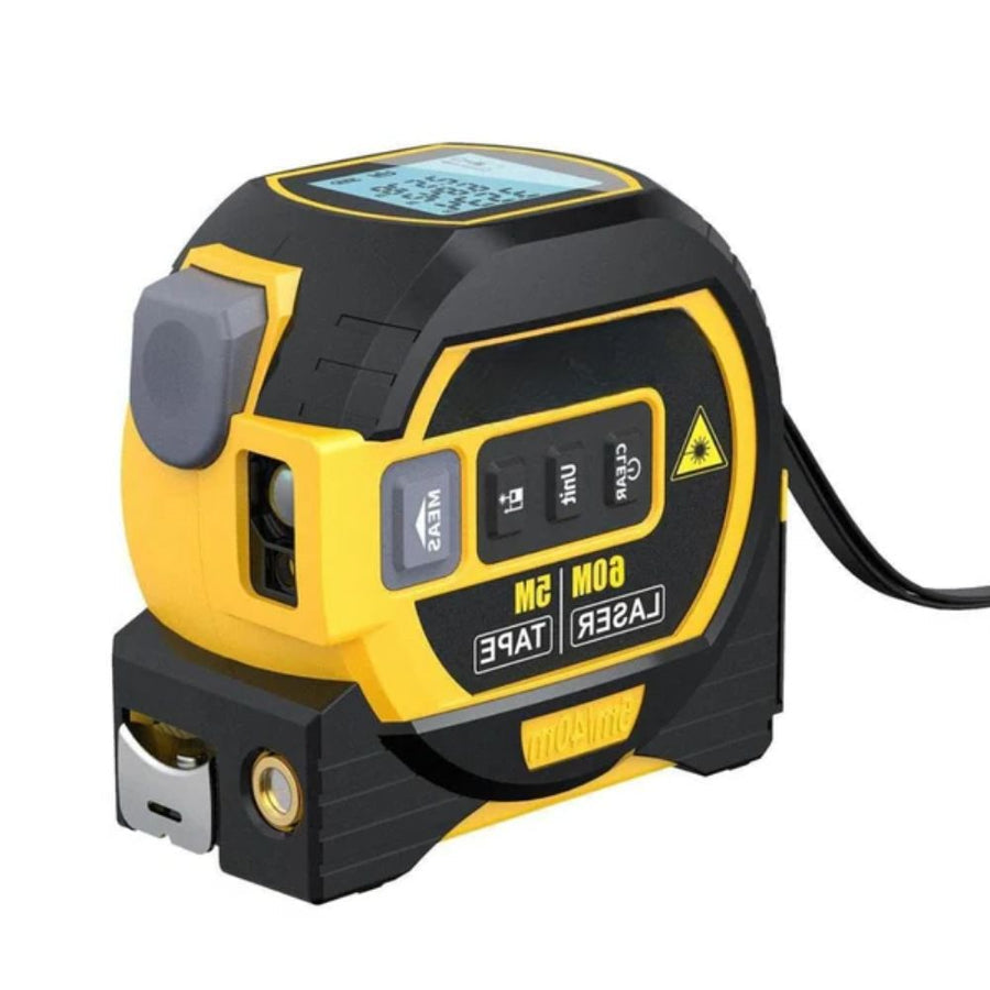 3-In-1 Infrared Laser Measuring Tape with Digital Display