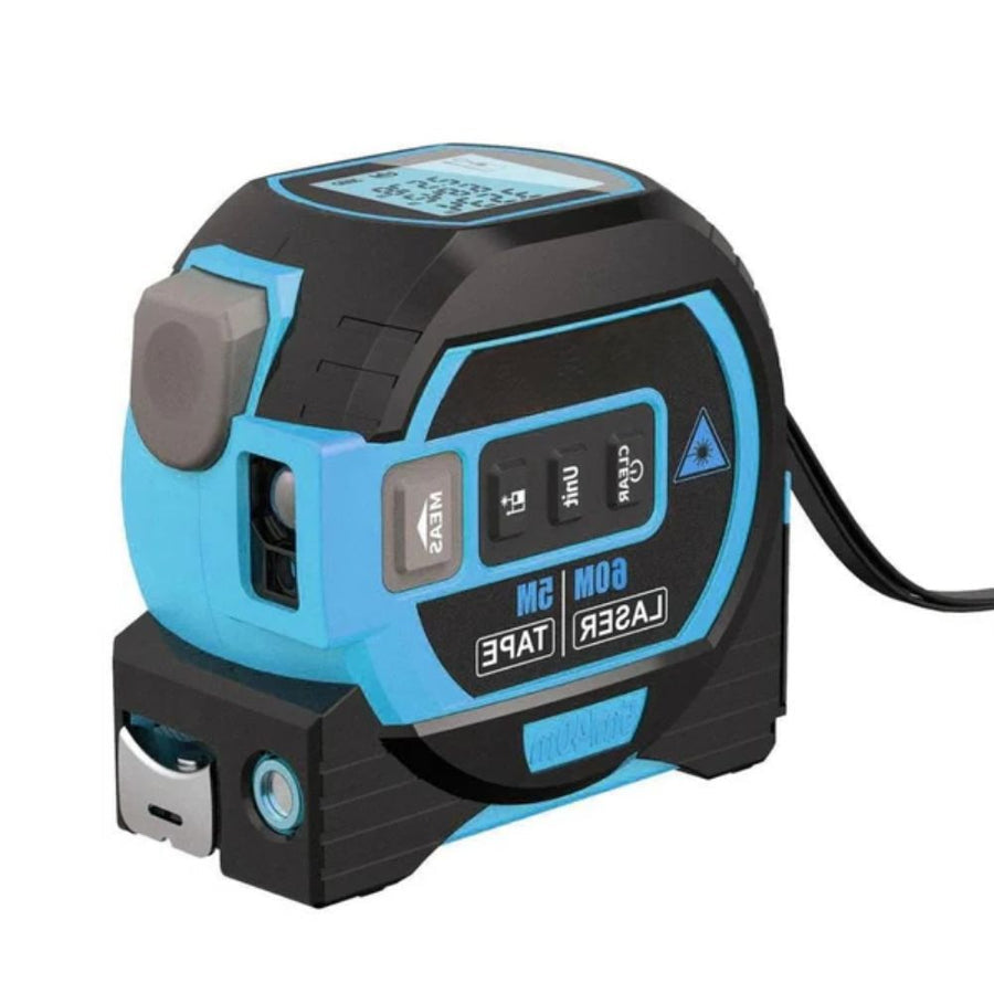 3-In-1 Infrared Laser Measuring Tape with Digital Display