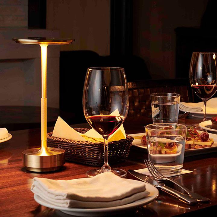 Portable Cordless Table Lamp with Adjustable Light Intensity