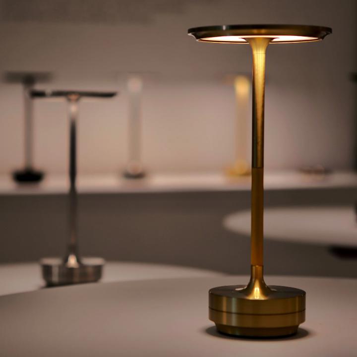 Portable Cordless Table Lamp with Adjustable Light Intensity
