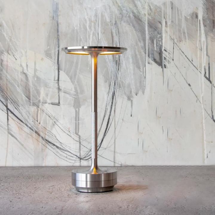 Portable Cordless Table Lamp with Adjustable Light Intensity