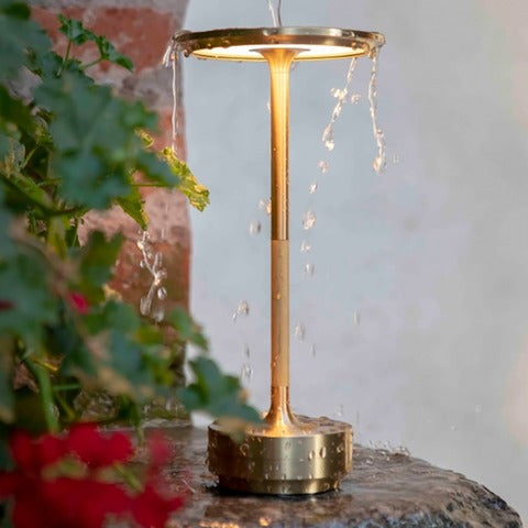 Portable Cordless Table Lamp with Adjustable Light Intensity