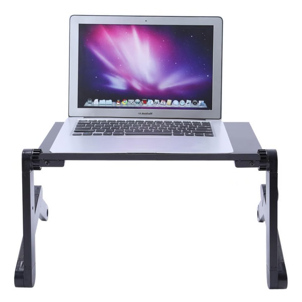 Adjustable Laptop Stand with Foldable Height Design