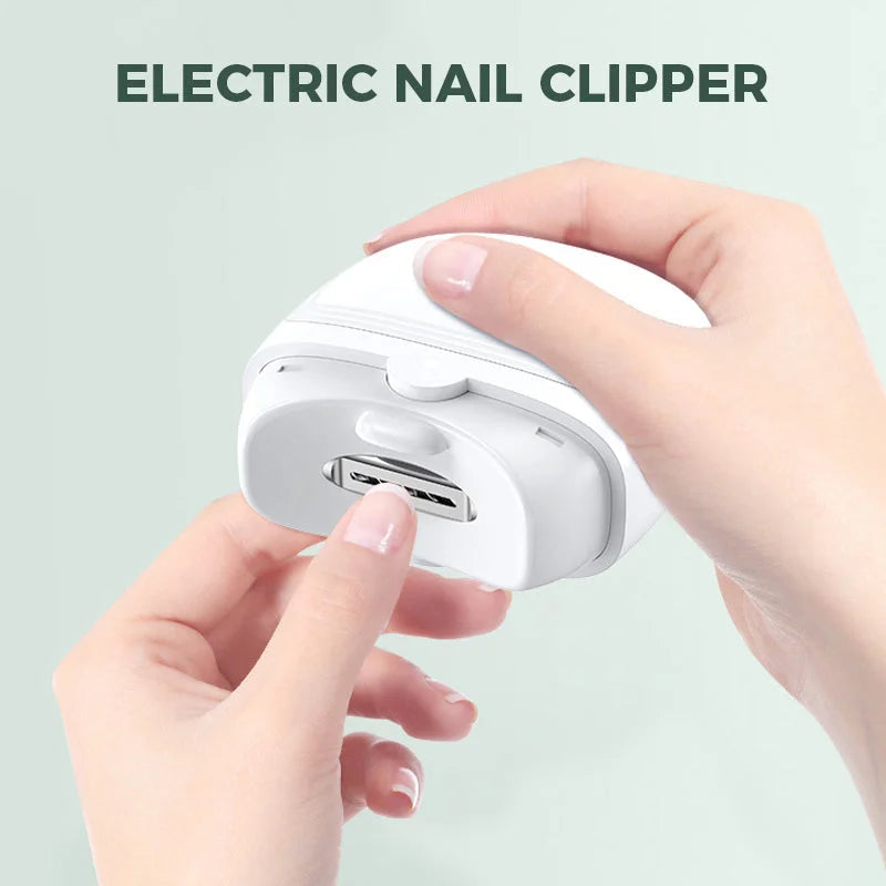 Electric Nail Clipper, Automatic Nail Polishing And Trimming Tool