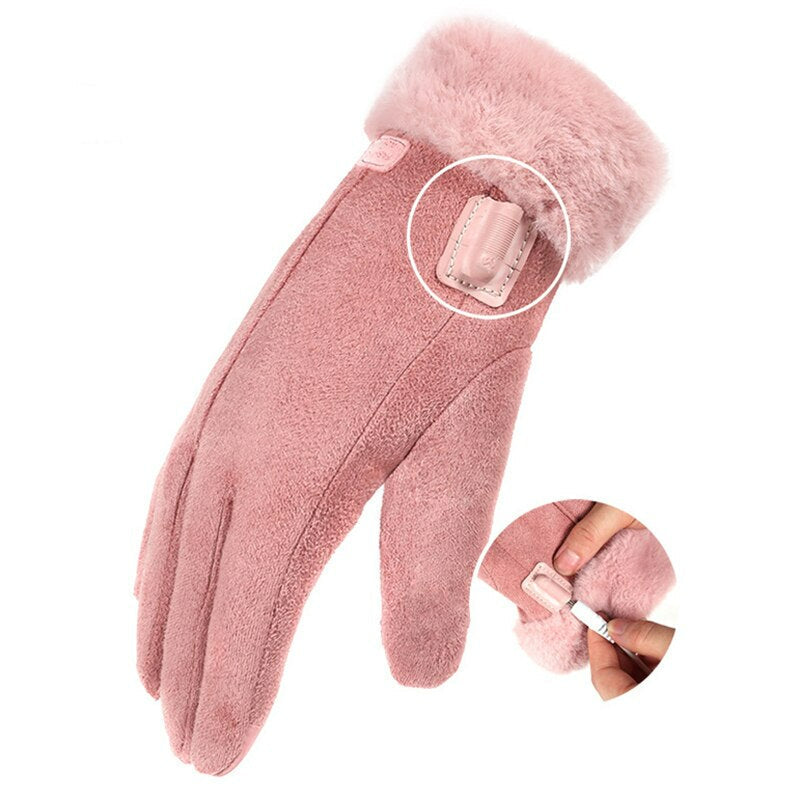 Heated Gloves with 5000mAh Battery and 7-8 Hour Run Time, Touchscreen Compatible