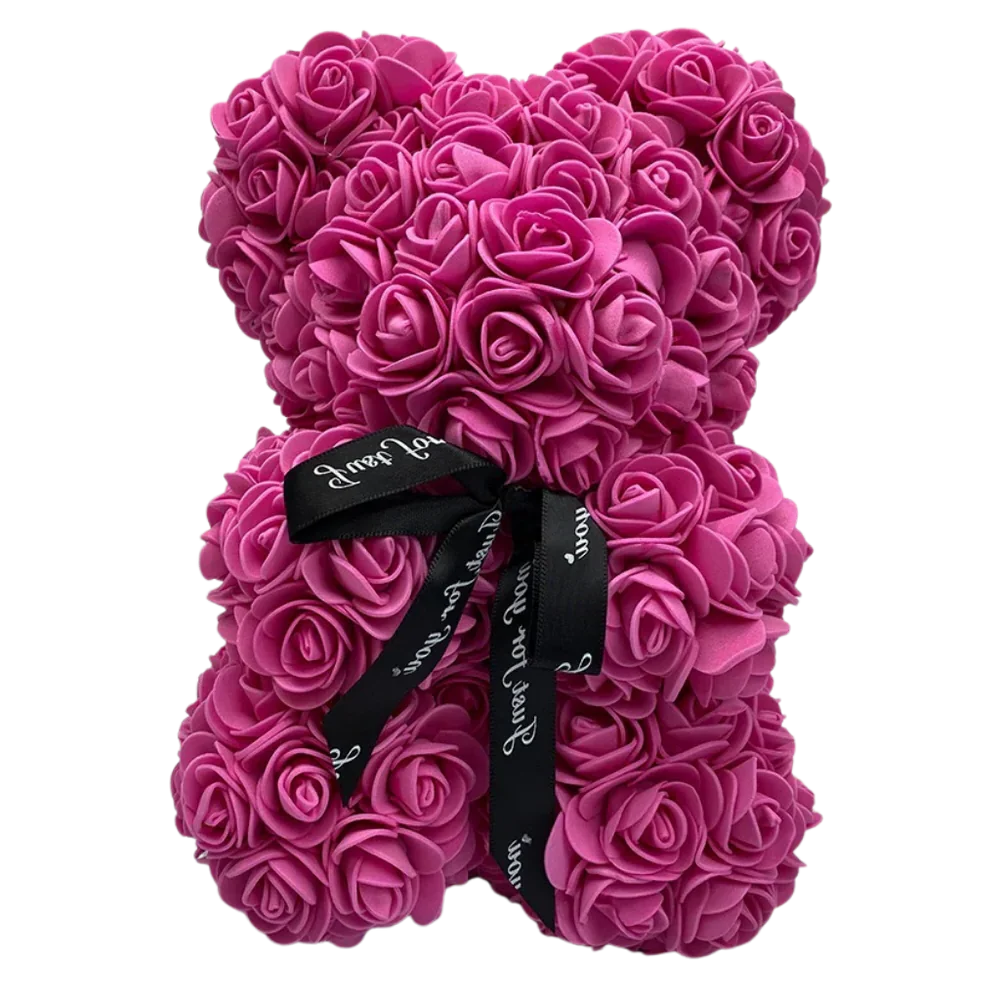 Roses teddy bear