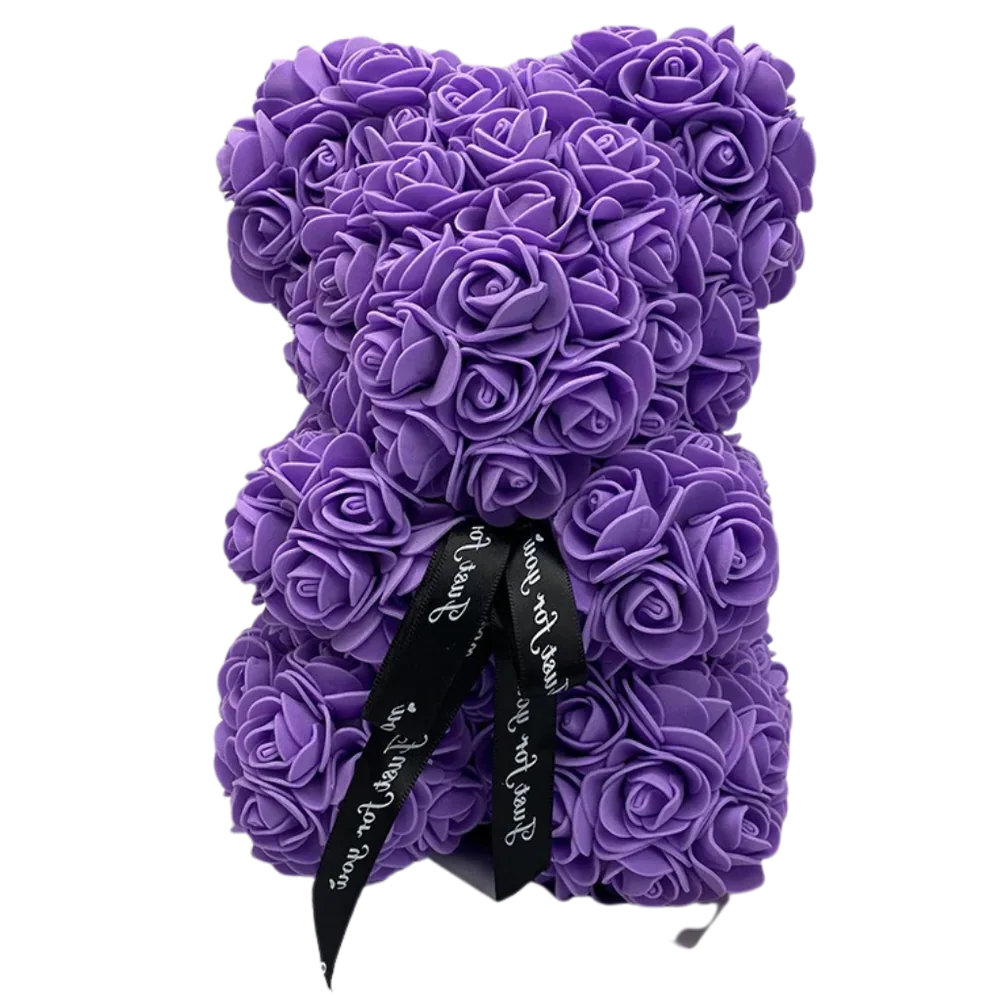 Roses teddy bear
