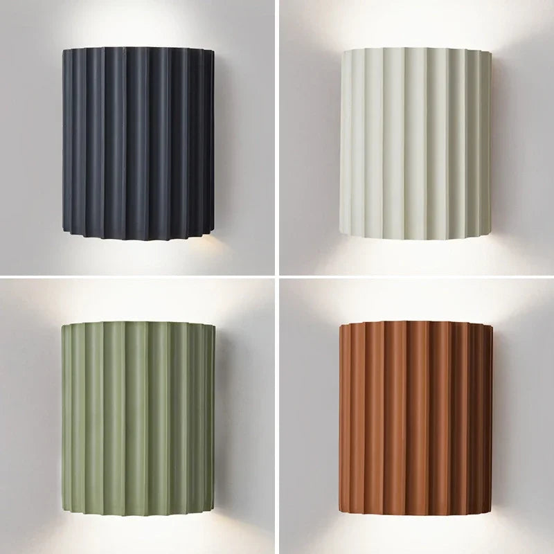 Nordic Modern Resin Wall Lamp | Stylish Indoor Wall Light