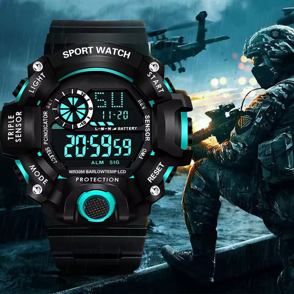 Men's Digital Sports Watch
