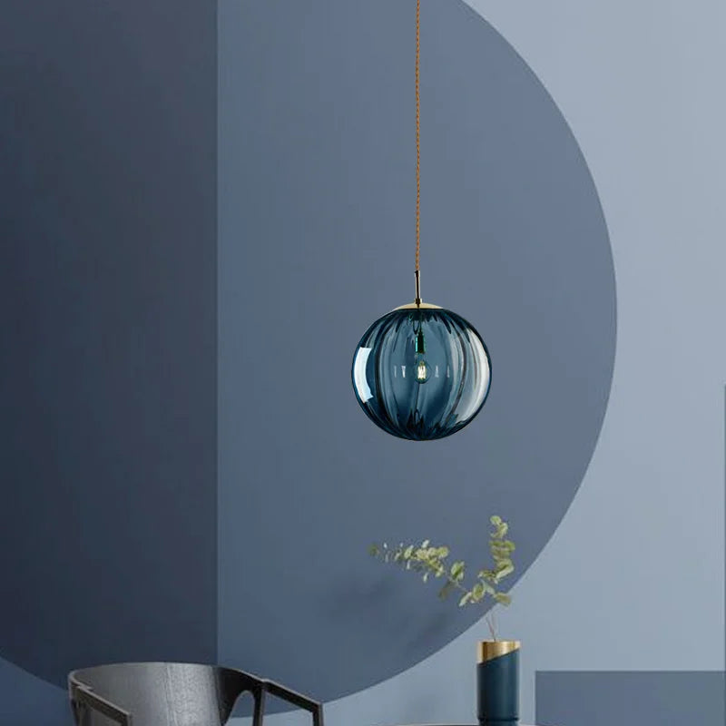 Modern Glass Ball Pendant Light | Nordic Elegance for Every Space