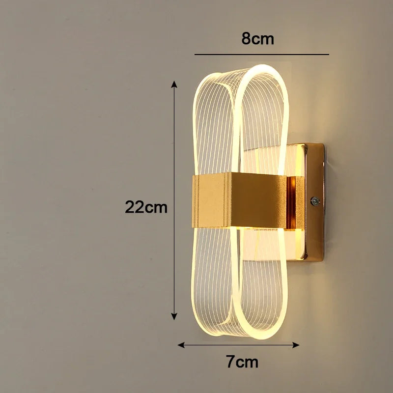Nordic LED Wall Lamp | Modern Aluminium Decorative Light