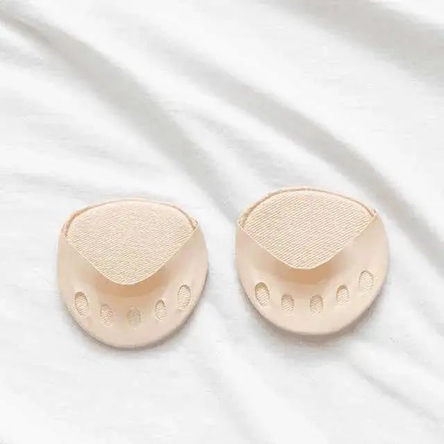 Metatarsal Pads with Moisture Wicking and Non-Slip Backing, Low-Profile Forefoot Cushions