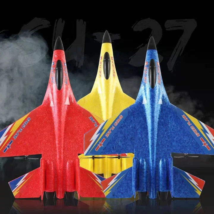 Remote Control Plane with Silicone Buoyant Nose and Reinforced ABS Frame, 8-12 Min Flight