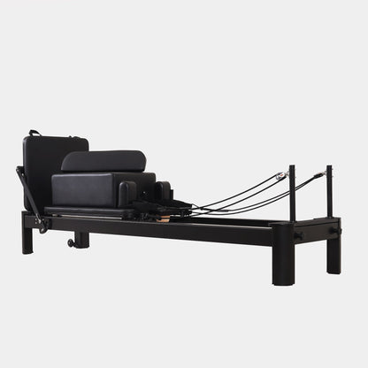 Black Aluminum Pilates Reformer