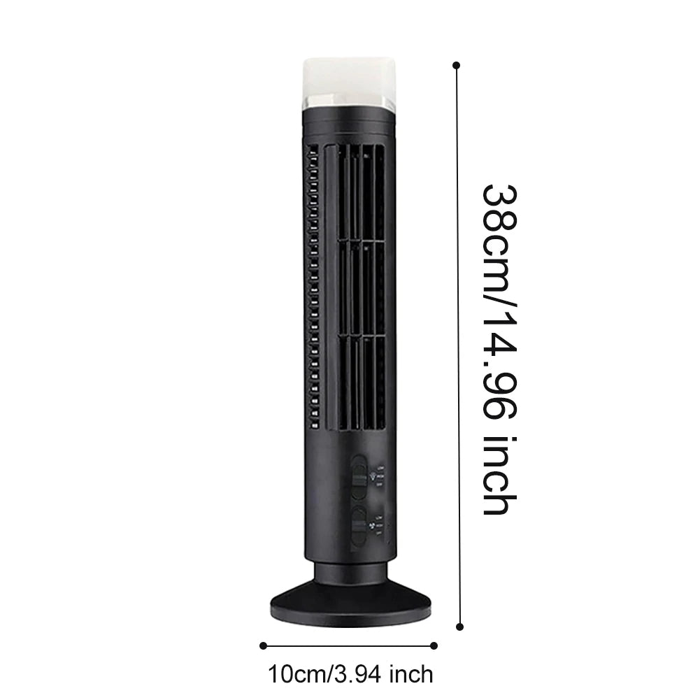Mini Desktop Air Conditioner with USB Bladeless Cooling