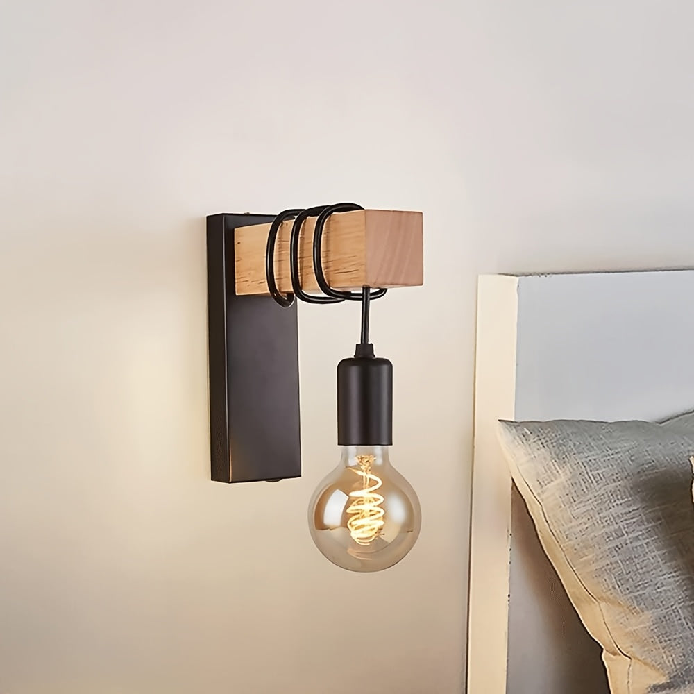Modern Industrial Wall Sconce | E27 Base & Metal Finish