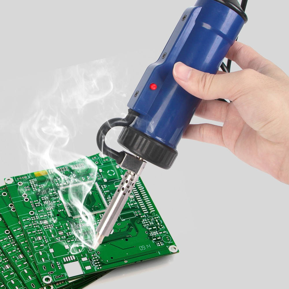 Desoldering Machine Tin Sucker Automatic Electric Solder With 3 Suction Nozzle