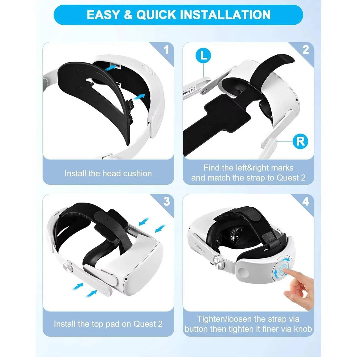 Head Strap for VR