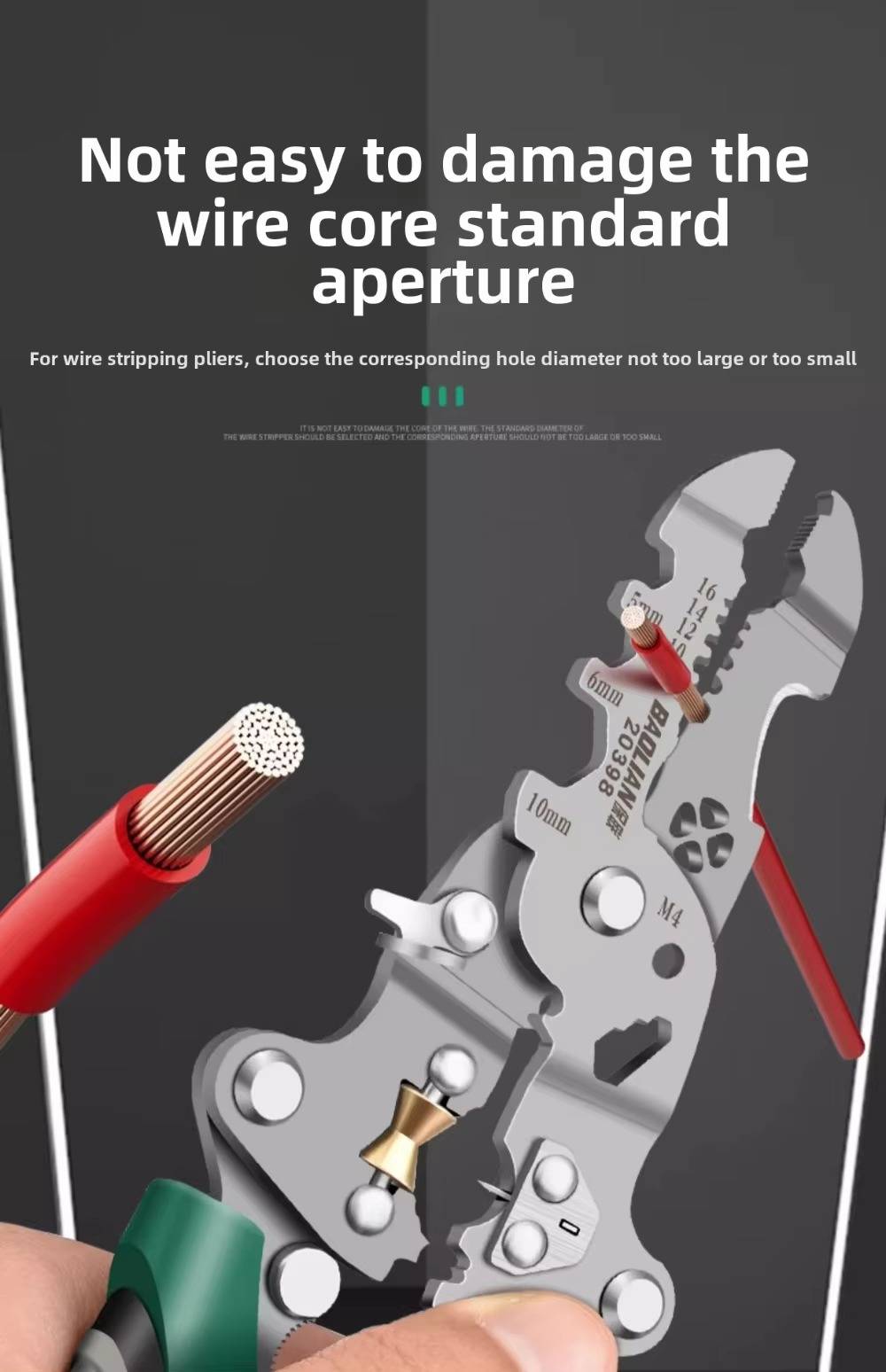 Multifunctional Wire Stripper Tool