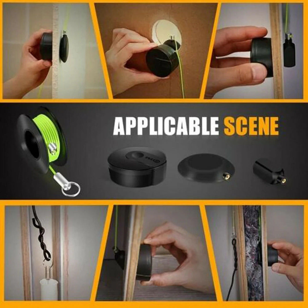 Magnetic Cable Wire Puller Guide System