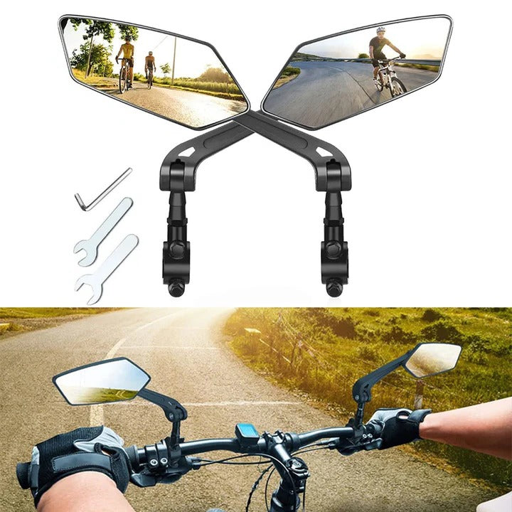 High-Definition 2 Pack Bike Side Mirrors