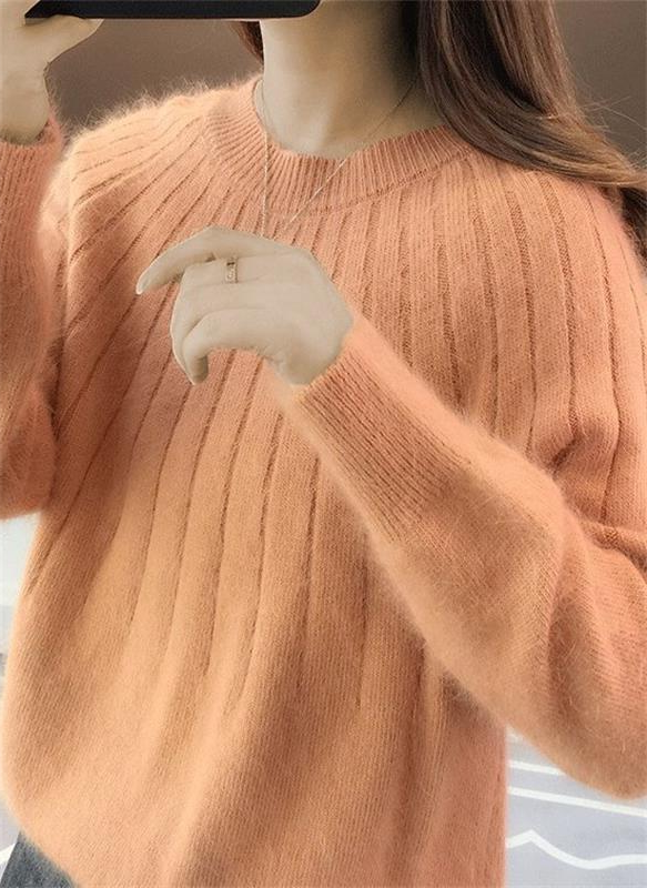 Soft Cashmere Knitted Sweater for Women - Warm