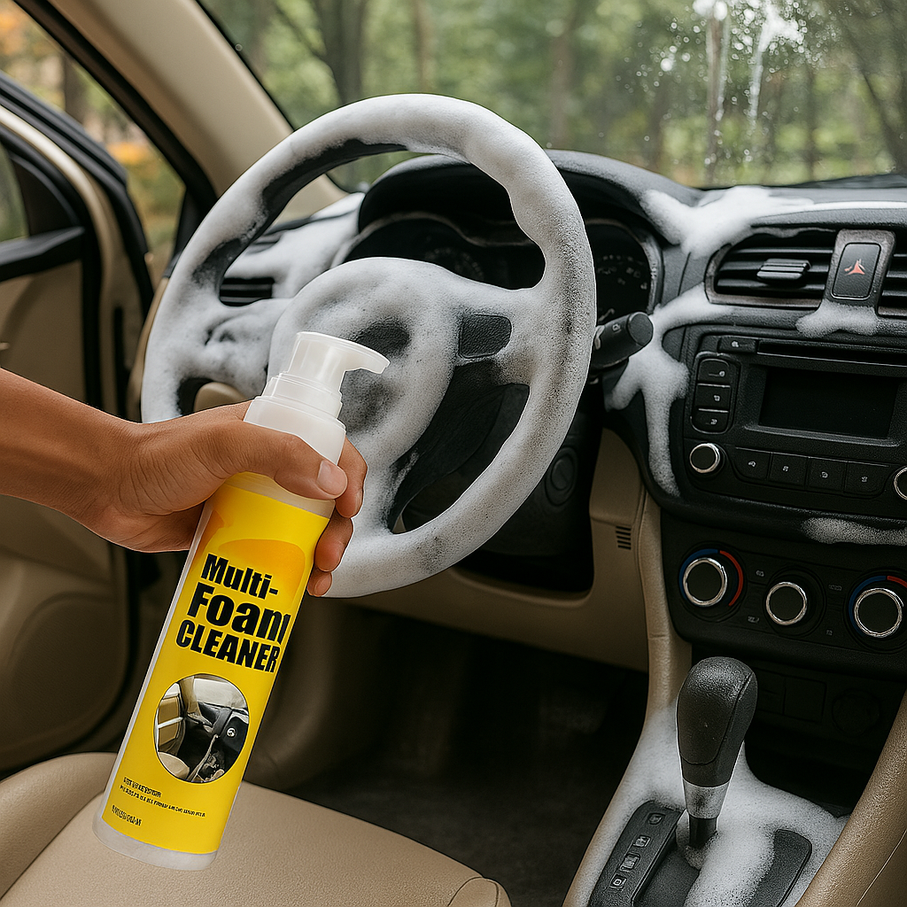 Multi-Surface Foam Cleaner with Gentle Formula and No-Rinse Finish, 3.38 oz