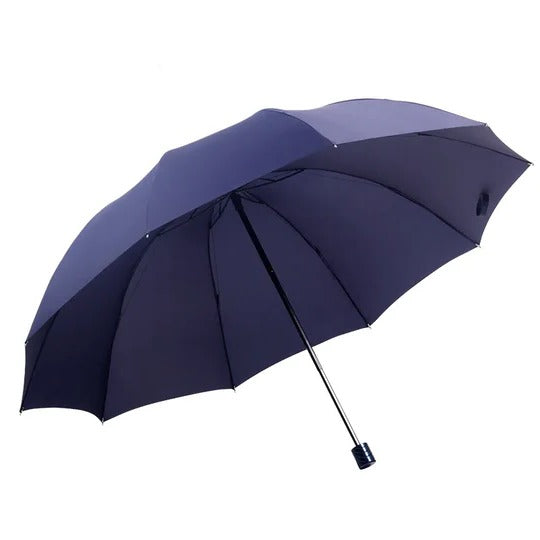 Large Folding Umbrella for Rain and Sun Protection