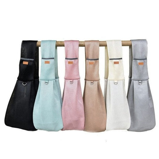Lightweight Crossbody Dog Sling Shoulder Bag for Small Pets