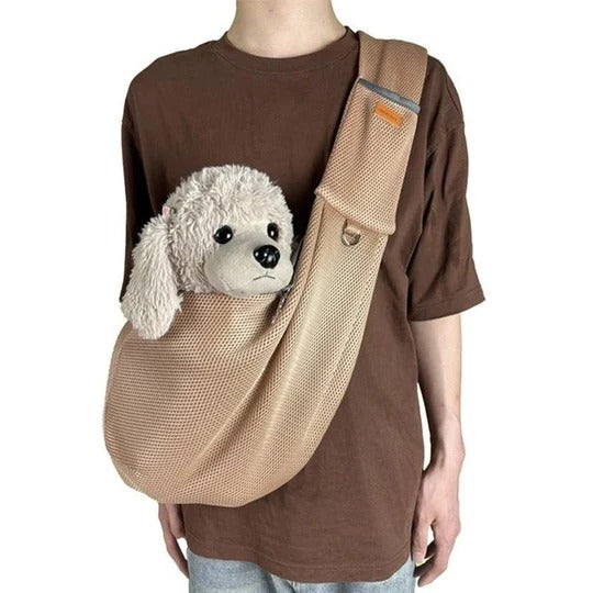 Lightweight Crossbody Dog Sling Shoulder Bag for Small Pets