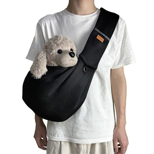 Lightweight Crossbody Dog Sling Shoulder Bag for Small Pets