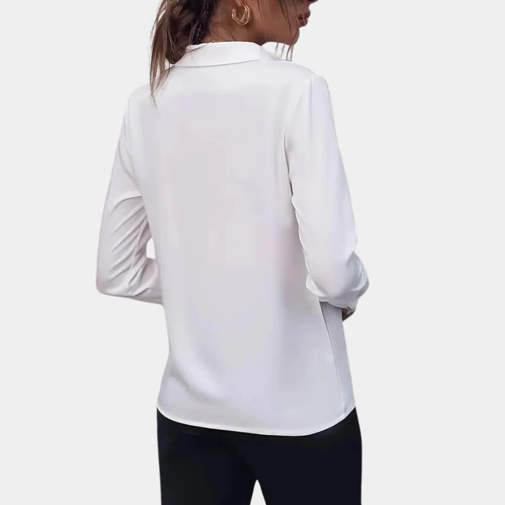 Elegant Plain Ladies Blouse