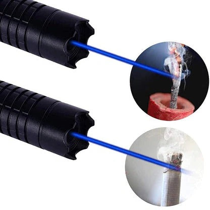 Handheld Laser Pointer with Adjustable Beam for Long-Range Indication