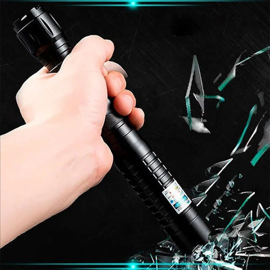 Handheld Laser Pointer with Adjustable Beam for Long-Range Indication