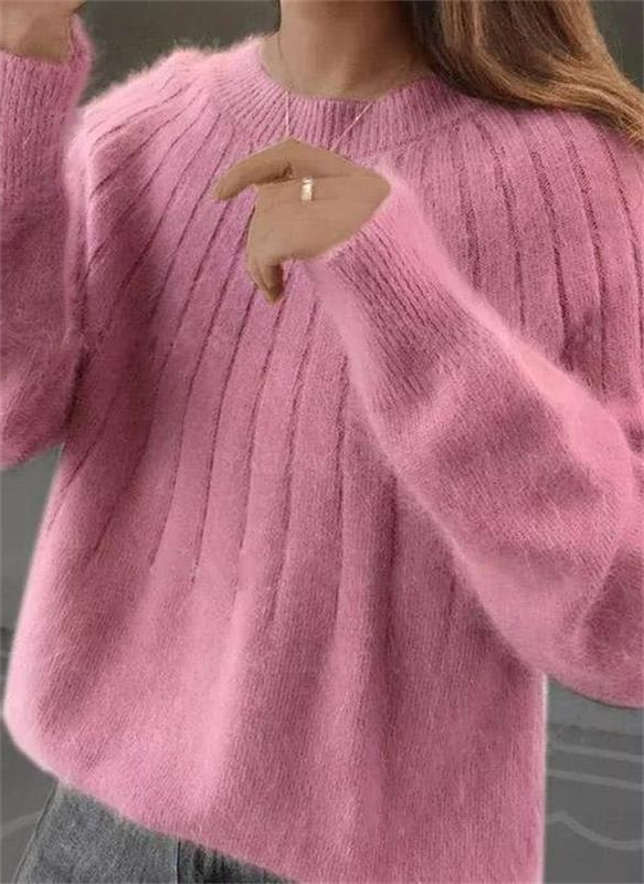 Soft Cashmere Knitted Sweater for Women - Warm