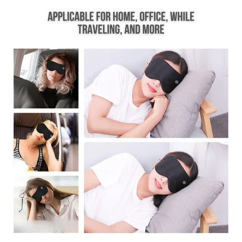 Rechargeable Heated Eye Mask for Warm Eye Comfort and Relaxation
