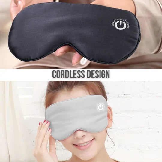Rechargeable Heated Eye Mask for Warm Eye Comfort and Relaxation