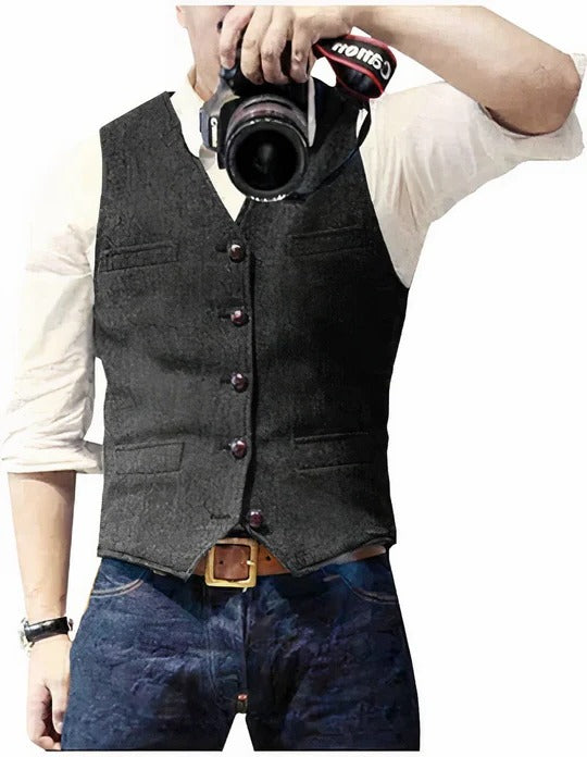 Men’s Classic Gilet for Layered Everyday and Seasonal Wear