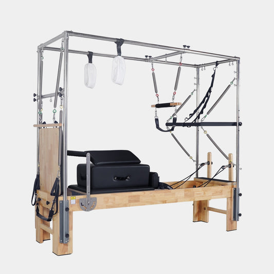 Wood 3-in-1 Pilates Reformer — Tower, Reformer & Cadillac