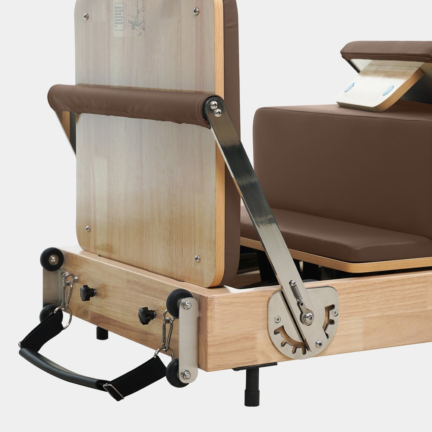 Foldable Solid-Wood Pilates Reformer